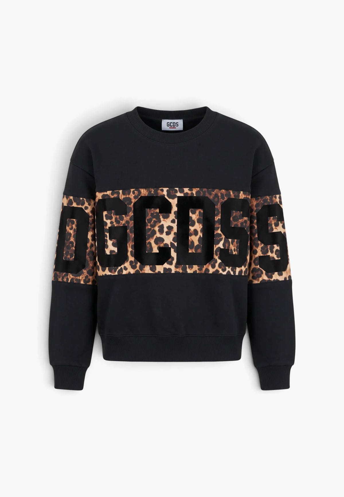 Felpa Gcds bambina girocollo animalier