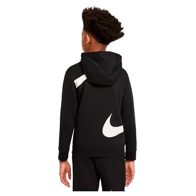 Felpa nike bambino swoosh felpata