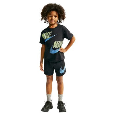 T-shirt+bermuda Nike per bambini con logo