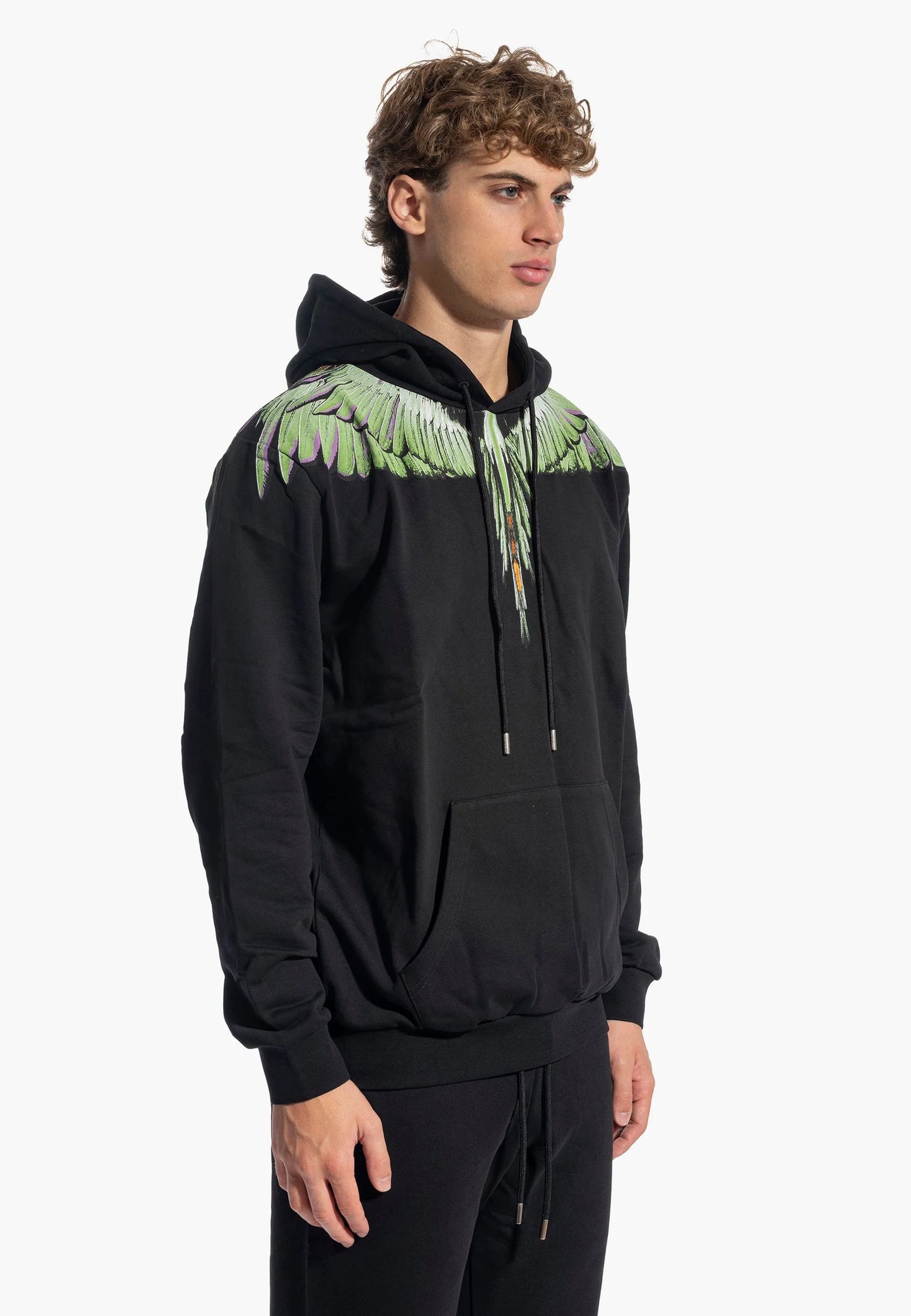 Felpa Marcelo Burlon Cappuccio uomo