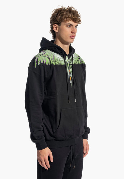 Felpa Marcelo Burlon Cappuccio uomo