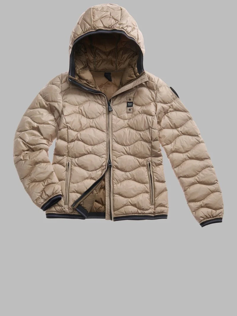 Giubbino imbottito piuma Donna Blauer