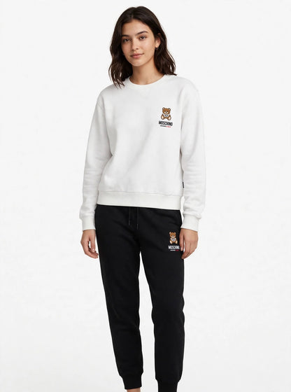 Felpa con logo iconico Moschino donna
