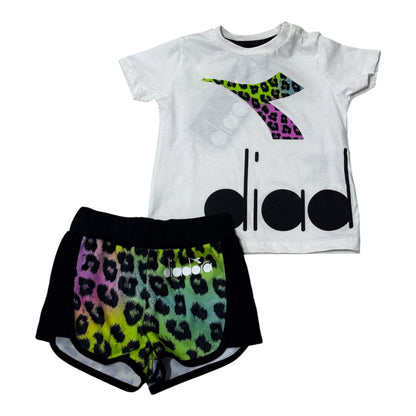 T-shirt+bermuda Diadora neonato