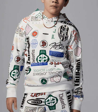 Felpa  Jordan bambino Printed
