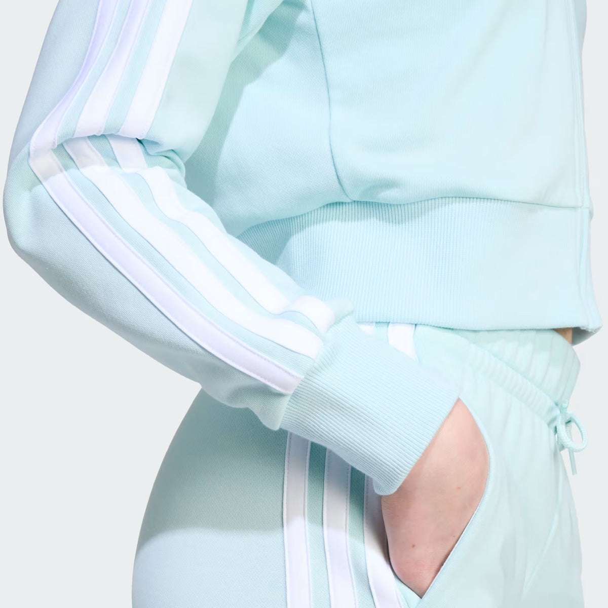 Felpa Adidas con cappuccio e zip intera Essentials per bambini