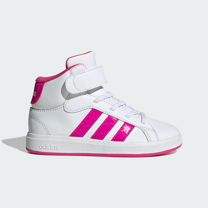 Scarpe collo alto Adidas GRAND COURT MID bambina