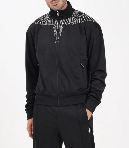Felpa con zip acetato MARCELO BURLON
