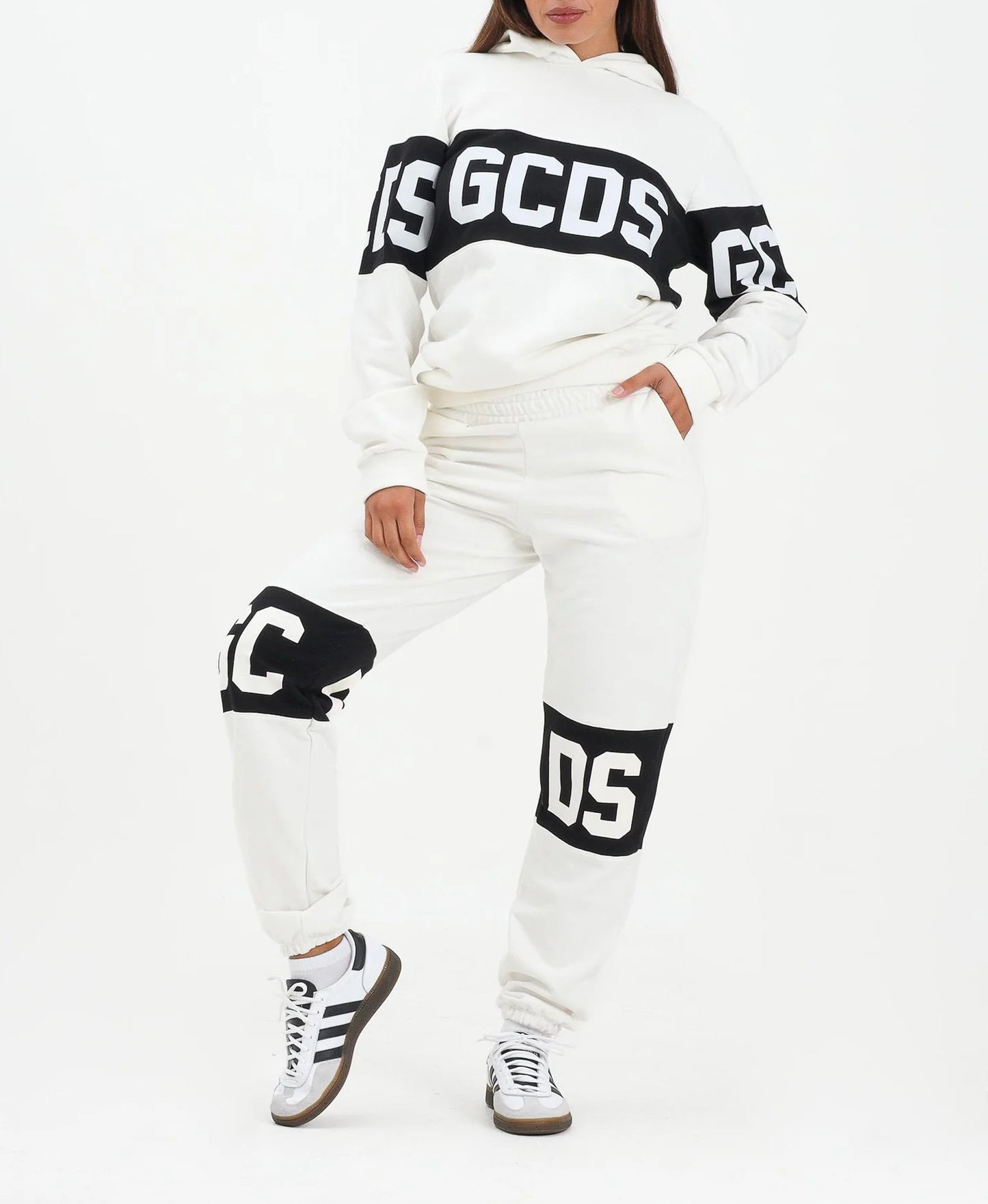 Pantalone big logo GCDS bambino/a