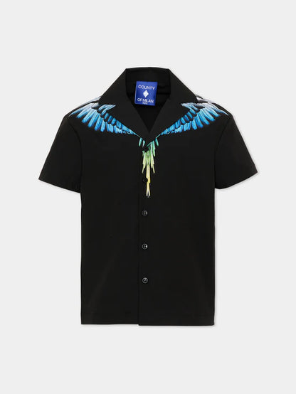 Camicia nylon Marcelo Burlon bambino