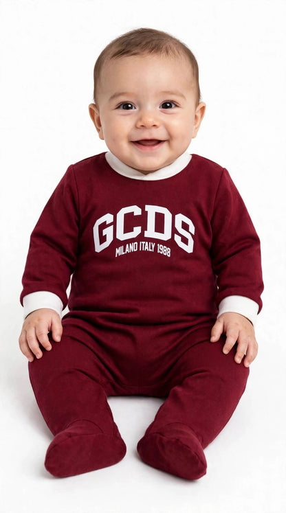 Tuta neonato con Band Logo GCDS