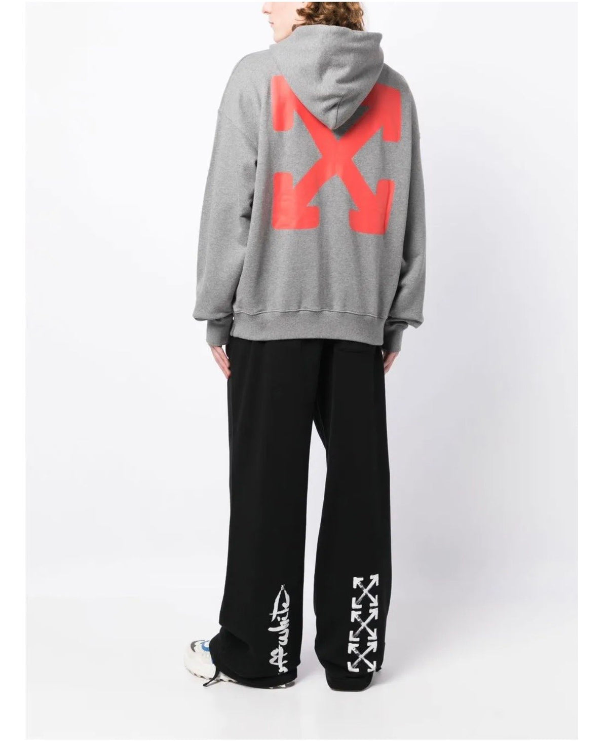 Felpa OFF-WHITE Slogan Arrows uomo