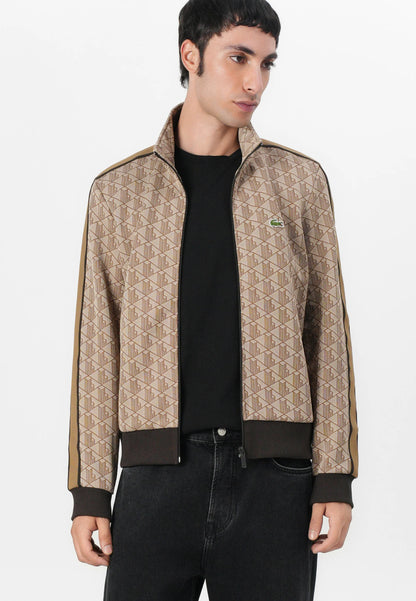 Felpa LACOSTE uomo monogram