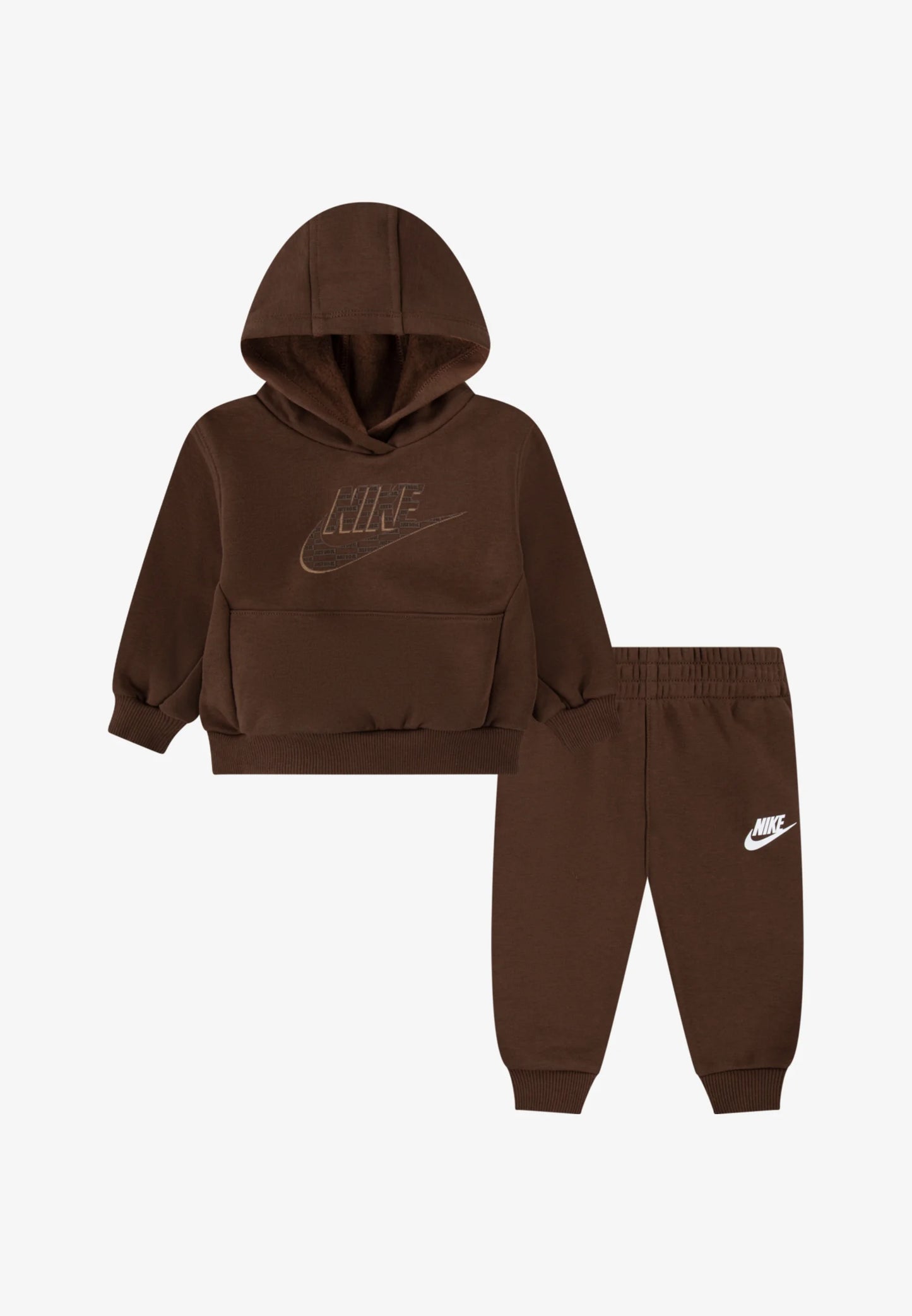 Tuta nike bambino felpata monogram