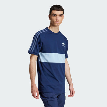 T-shirt Adidas uomo con bande