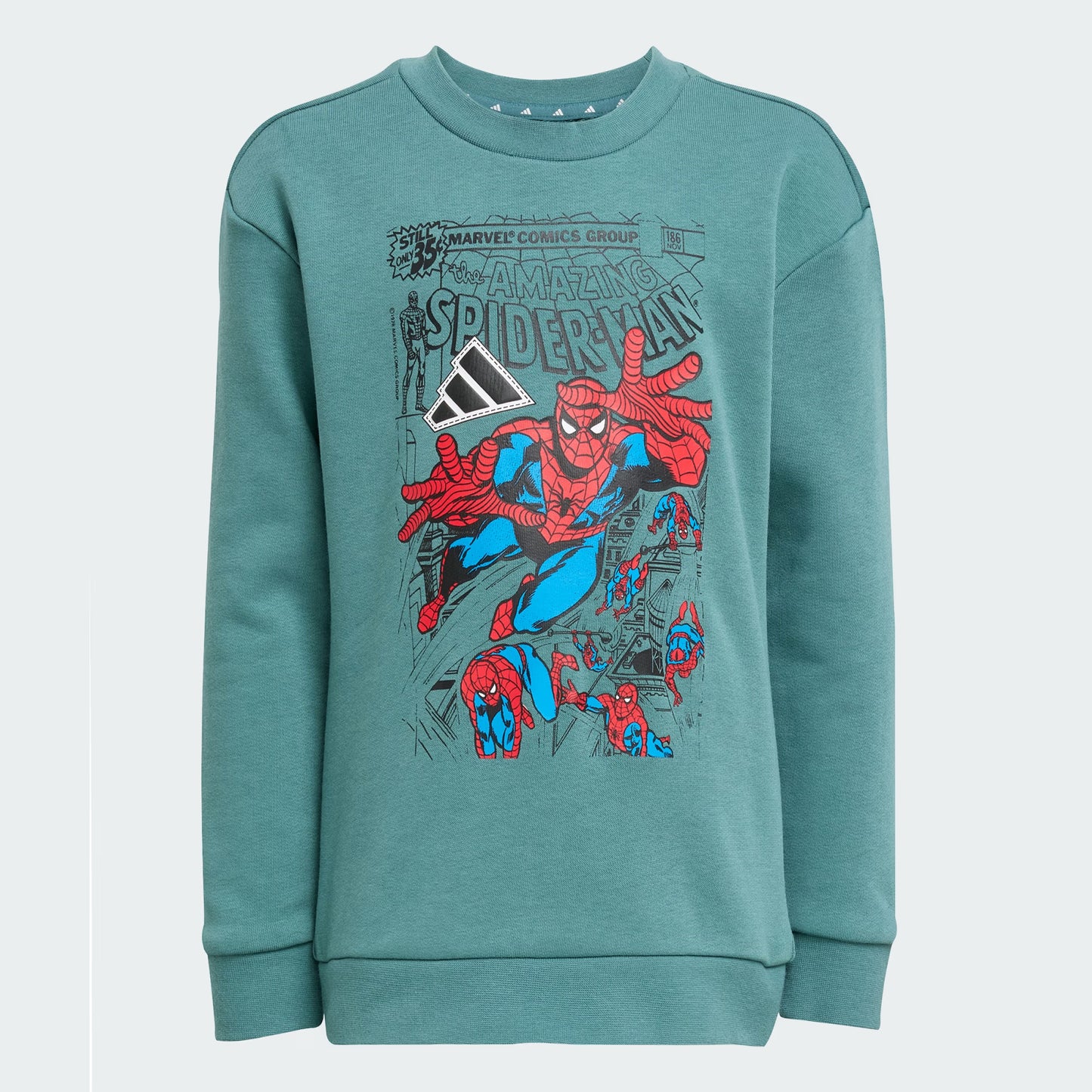 Tuta Adidas SPIDER-MAN bambino garzato