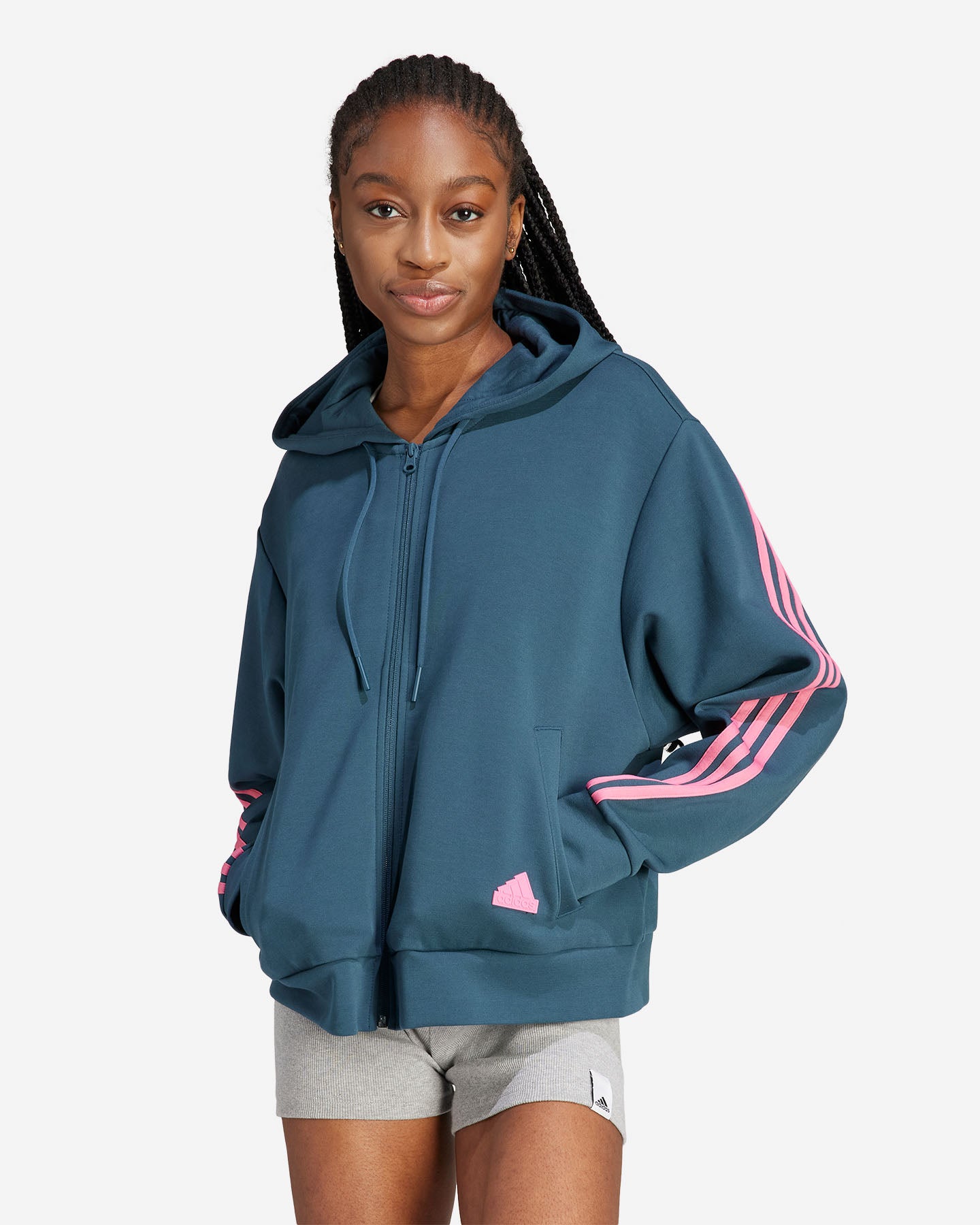 Felpa Adidas donna bande