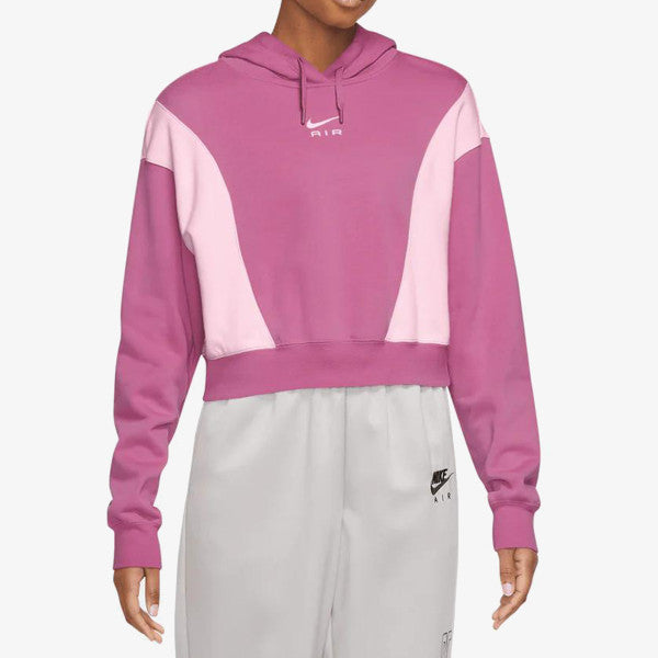 Felpa Nike donna corta garzato