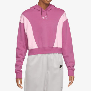 Felpa Nike donna corta garzato