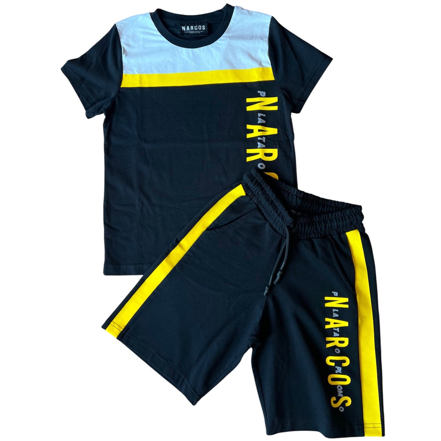 T-shirt+bermuda Narcos bambino