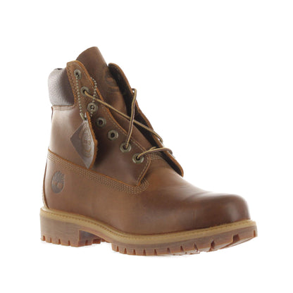 Stivale Stringato Impermeabile Timberland® Premium 6-Inch da Uomo in marrone scuro