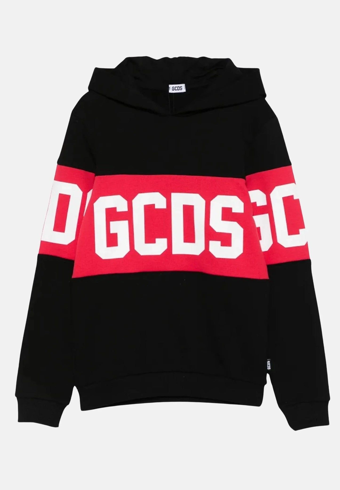 Felpa big logo GCDS con cappuccio bambino
