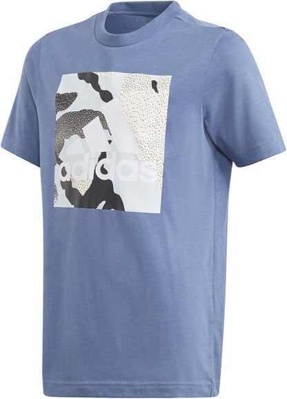 T-shirt Adidas bambino con grafica camo