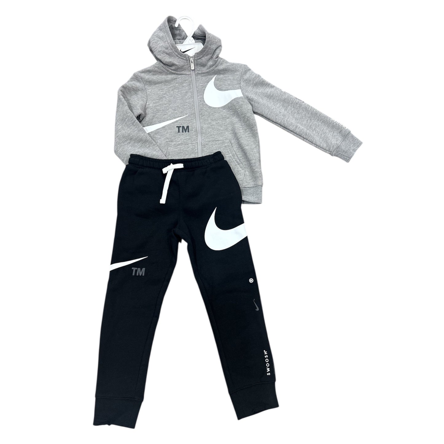 Tuta Nike Swosh bambino felpata