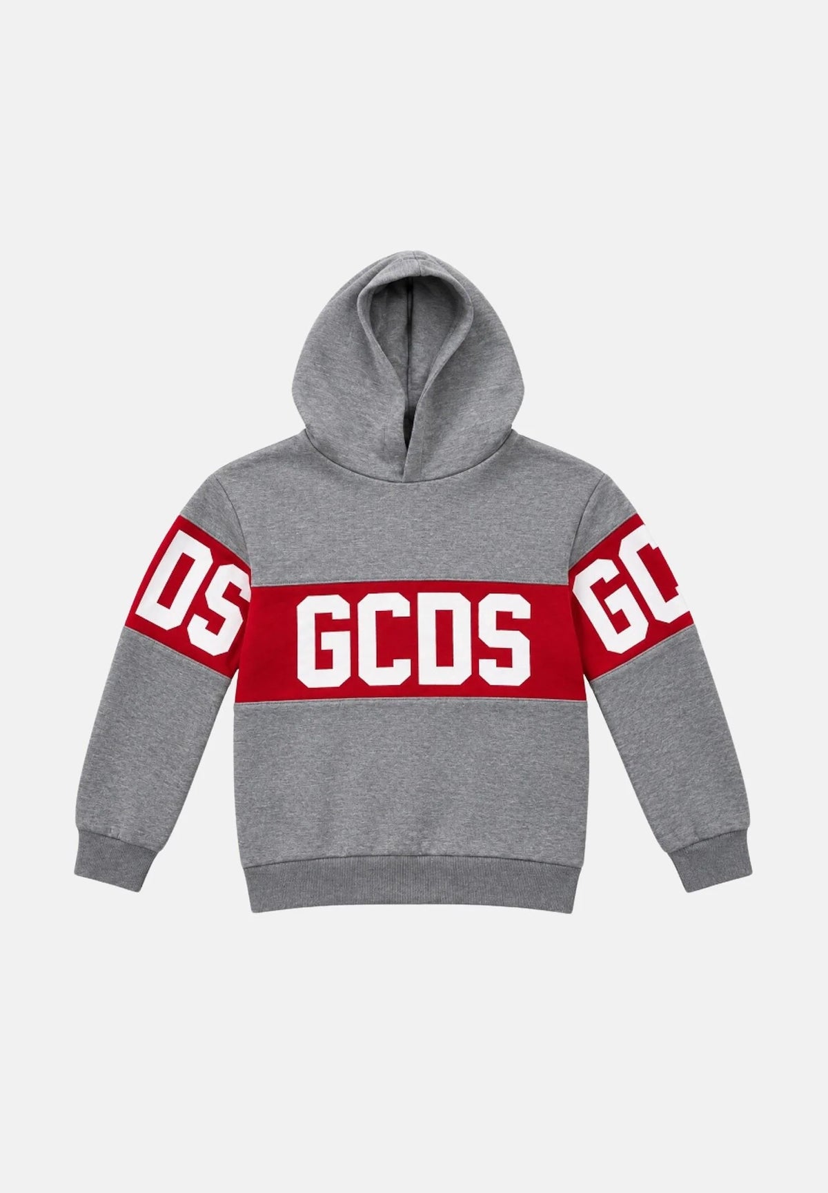 Felpa Gcds bambino big logo con cappuccio