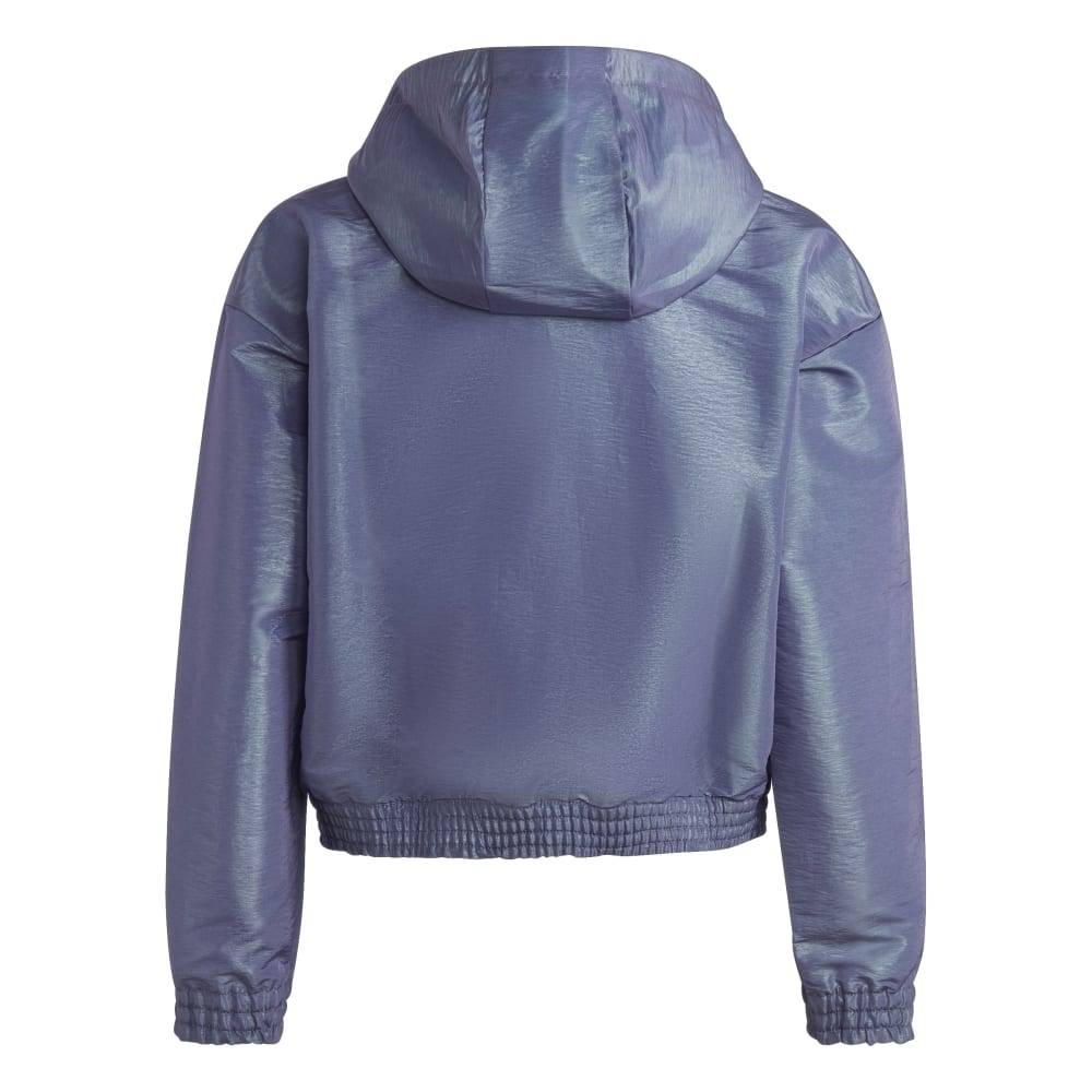 Felpa Adidas bambina microfibra mezza lampo