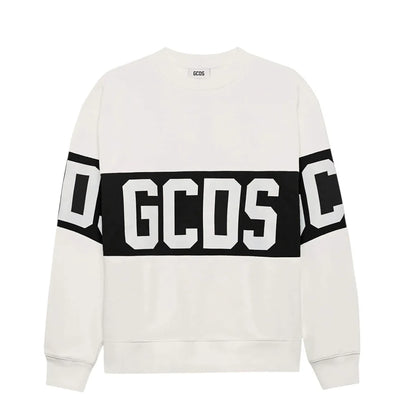 Felpa girocollo big logo GCDS bambino