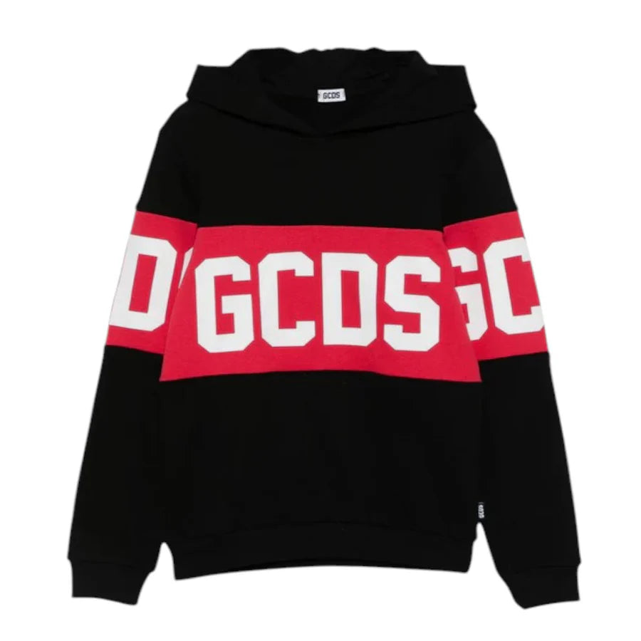 Felpa Big Logo con Cappuccio