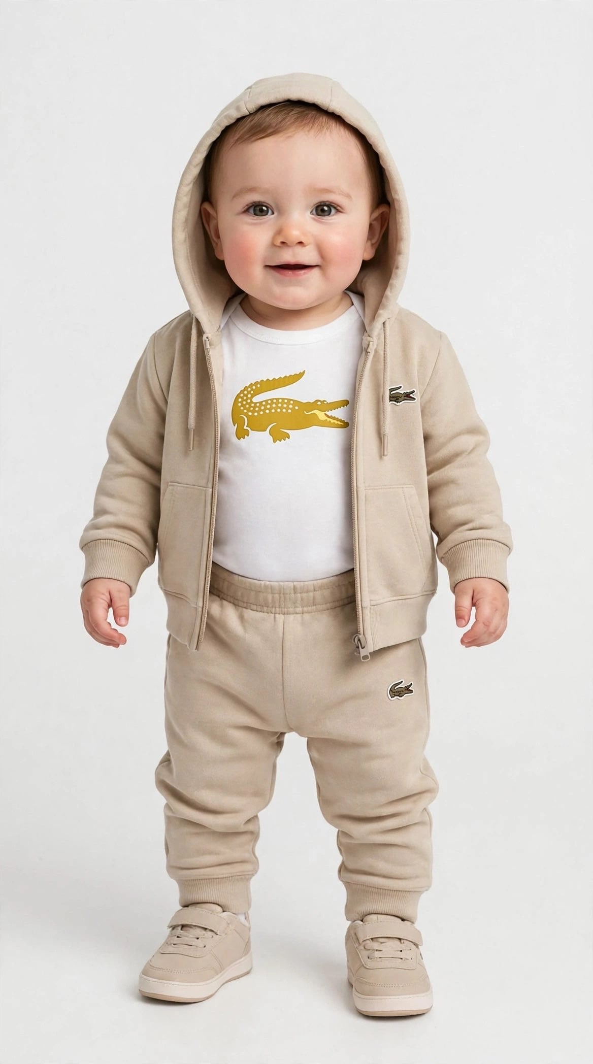 Set Tuta+Body LACOSTE neonato
