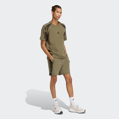 T-shirt Adidas uomo casual camo