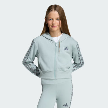 Tuta Adidas bambina banda animalier