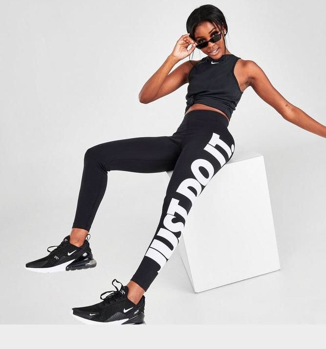 Leggins donna Nike logo