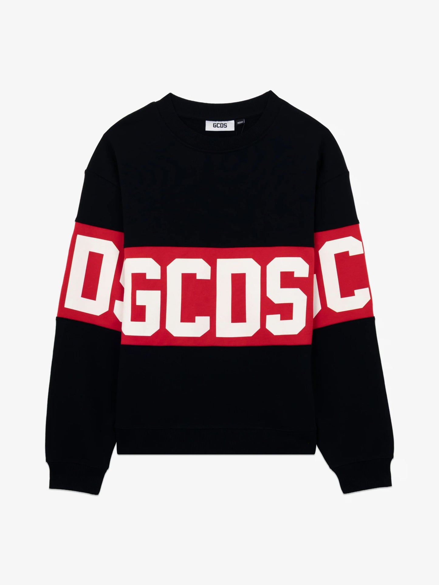 Felpa girocollo big logo GCDS bambino