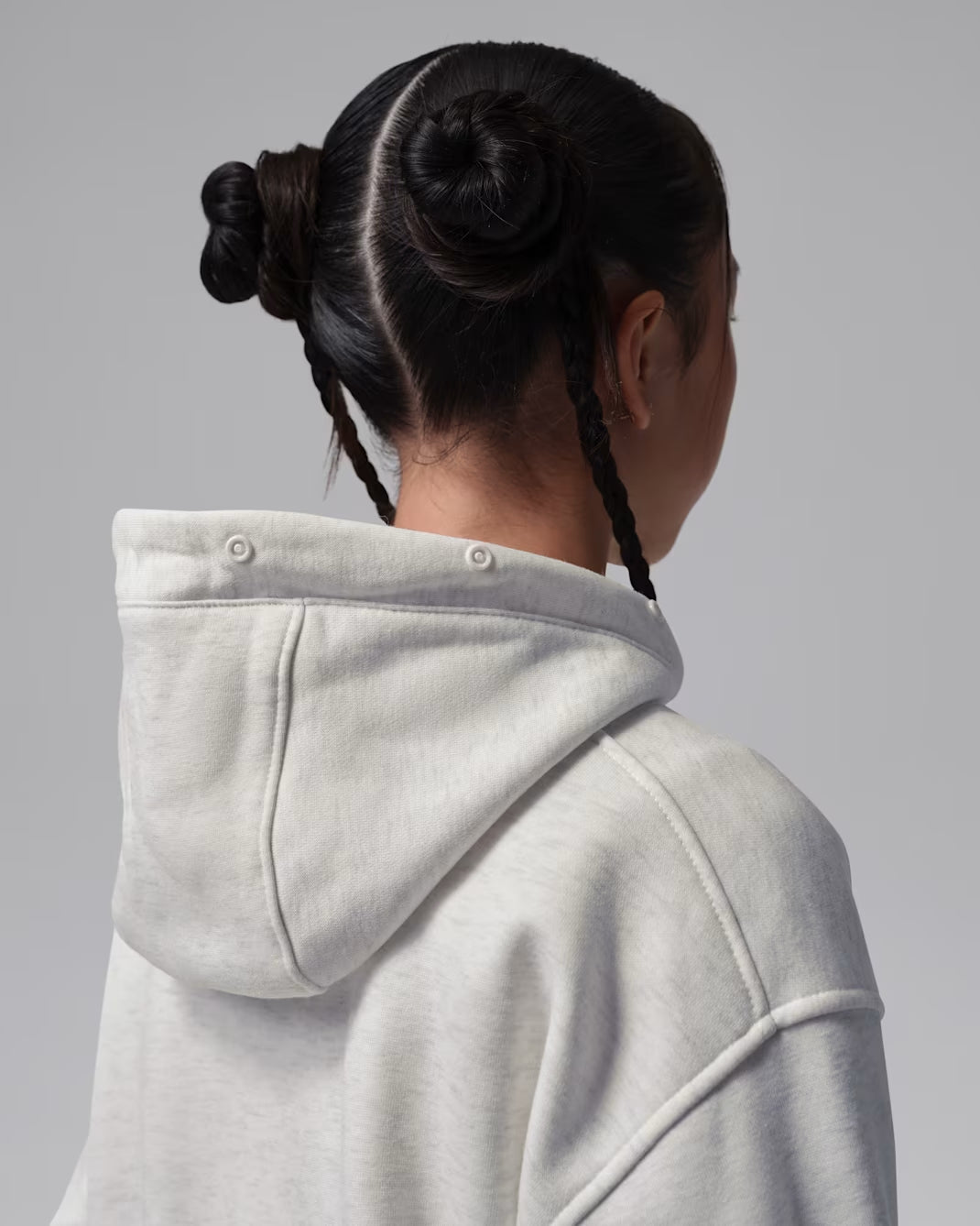 Felpa Jordan con cappuccio e zip intera Brooklyn