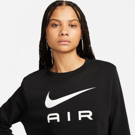 Felpa donna Nike logo felpato