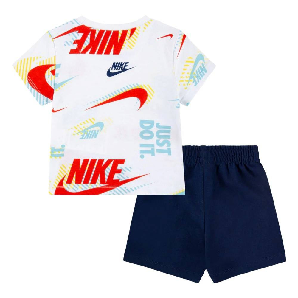 T-shirt+bermuda Nike neonato