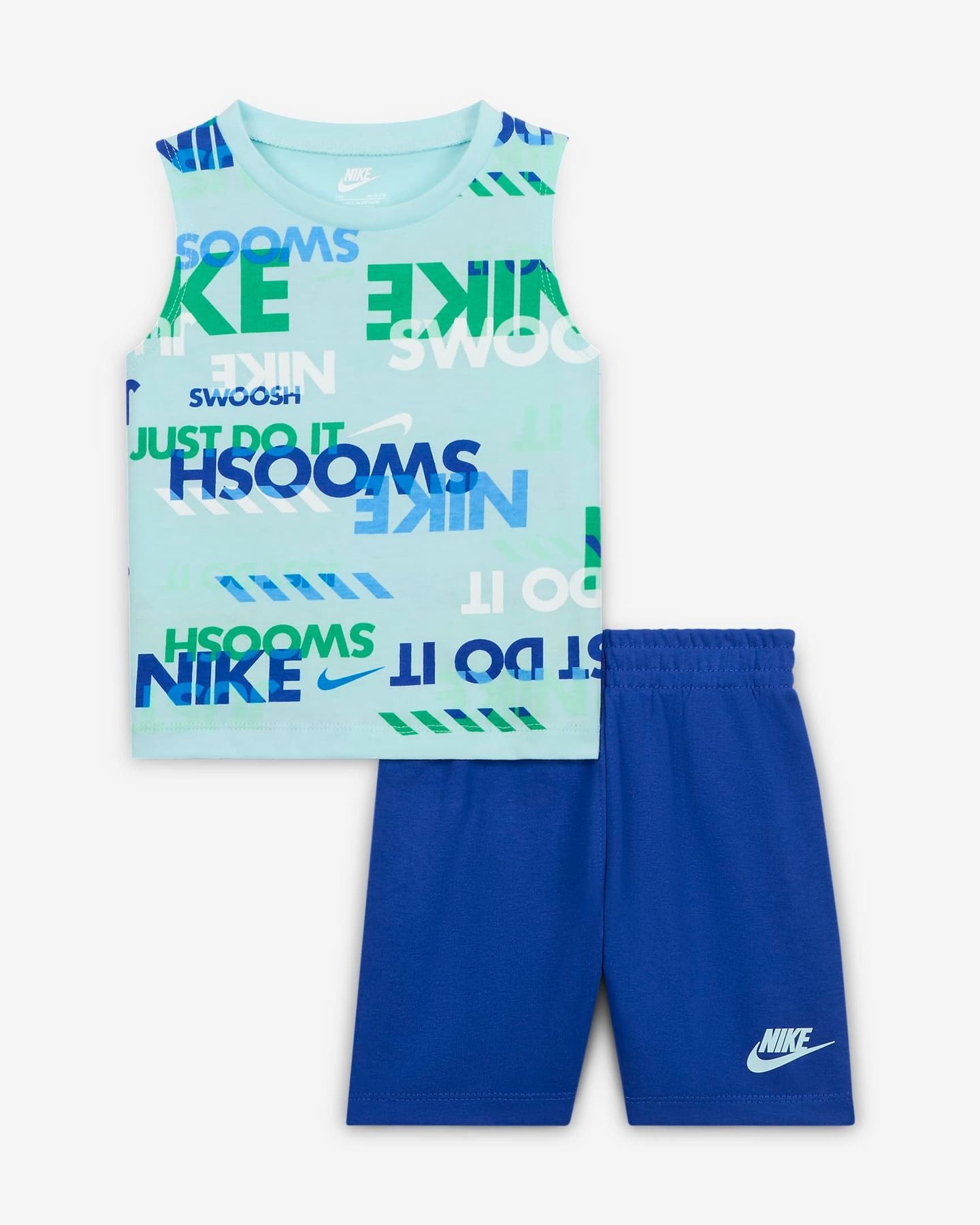 T-shirt+bermuda Nike bambino