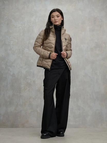 Giubbino imbottito piuma Donna Blauer