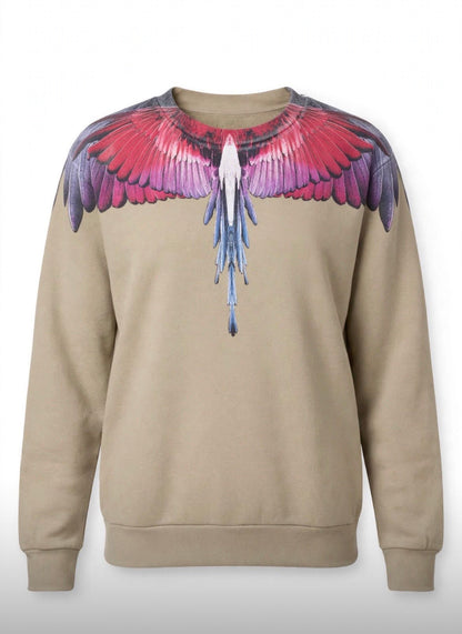 Felpa Marcelo Burlon uomo girocollo