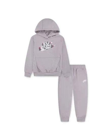Tuta Nike bambina logo floreale
