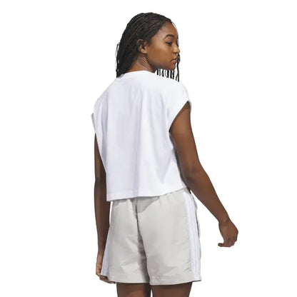 T-shirt Adidas donna crop