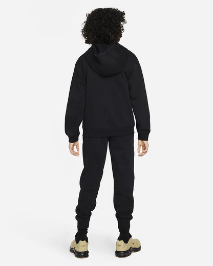 Tuta nike bambino felpata con zip