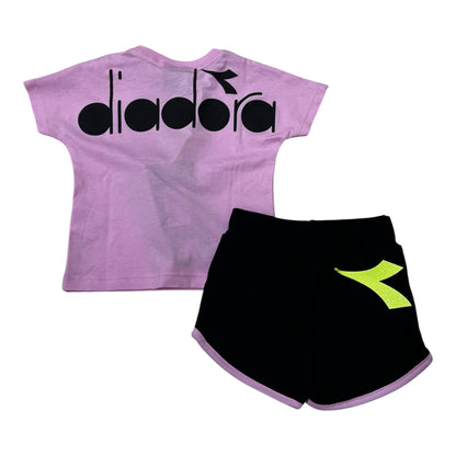 T-shirt+bermuda Diadora neonato
