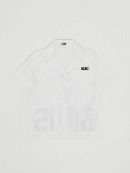 Camicia GCDS bambino logo