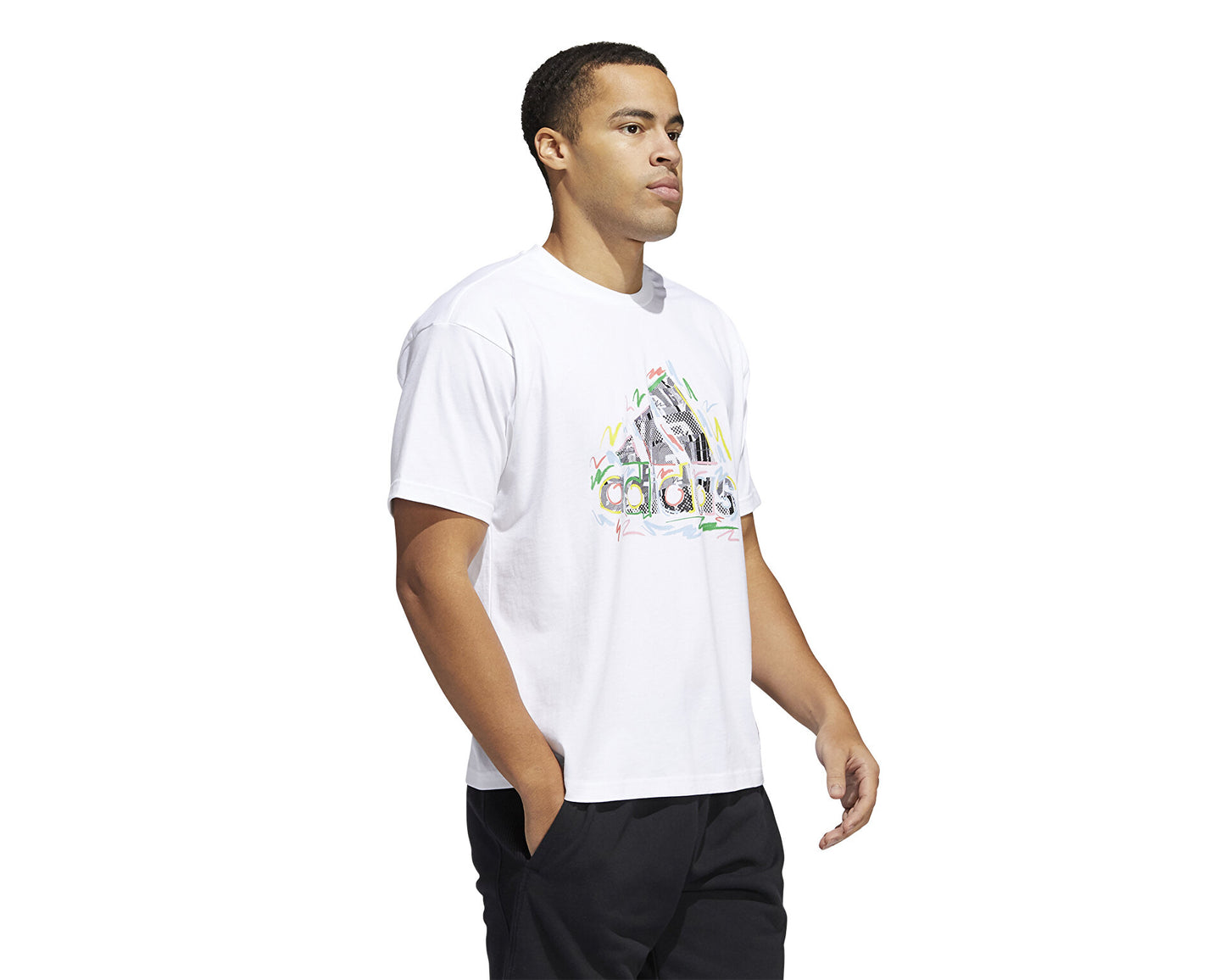 T-shirt uomo Adidas logata
