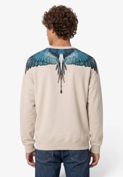 Felpa uomo girocollo Marcelo Burlon